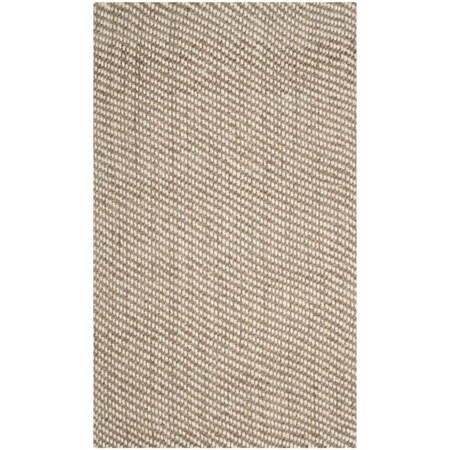 Safavieh Natural Fiber Hand Woven Rectangle Rug- Natural- 6 x 9 ft. NF457A-6